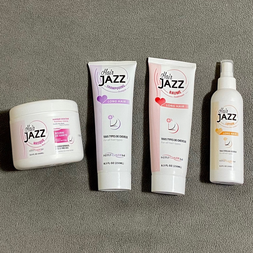 Hair Jazz set shampoo conditioner masque lotion